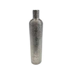 Hammered Silver Vase