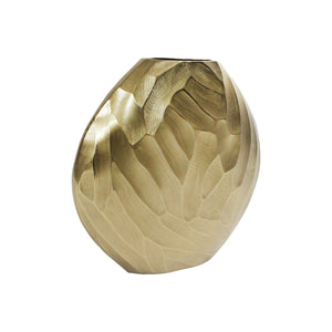 Hammered Gold Vase - Small