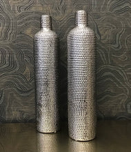Load image into Gallery viewer, Hammered Silver Vase
